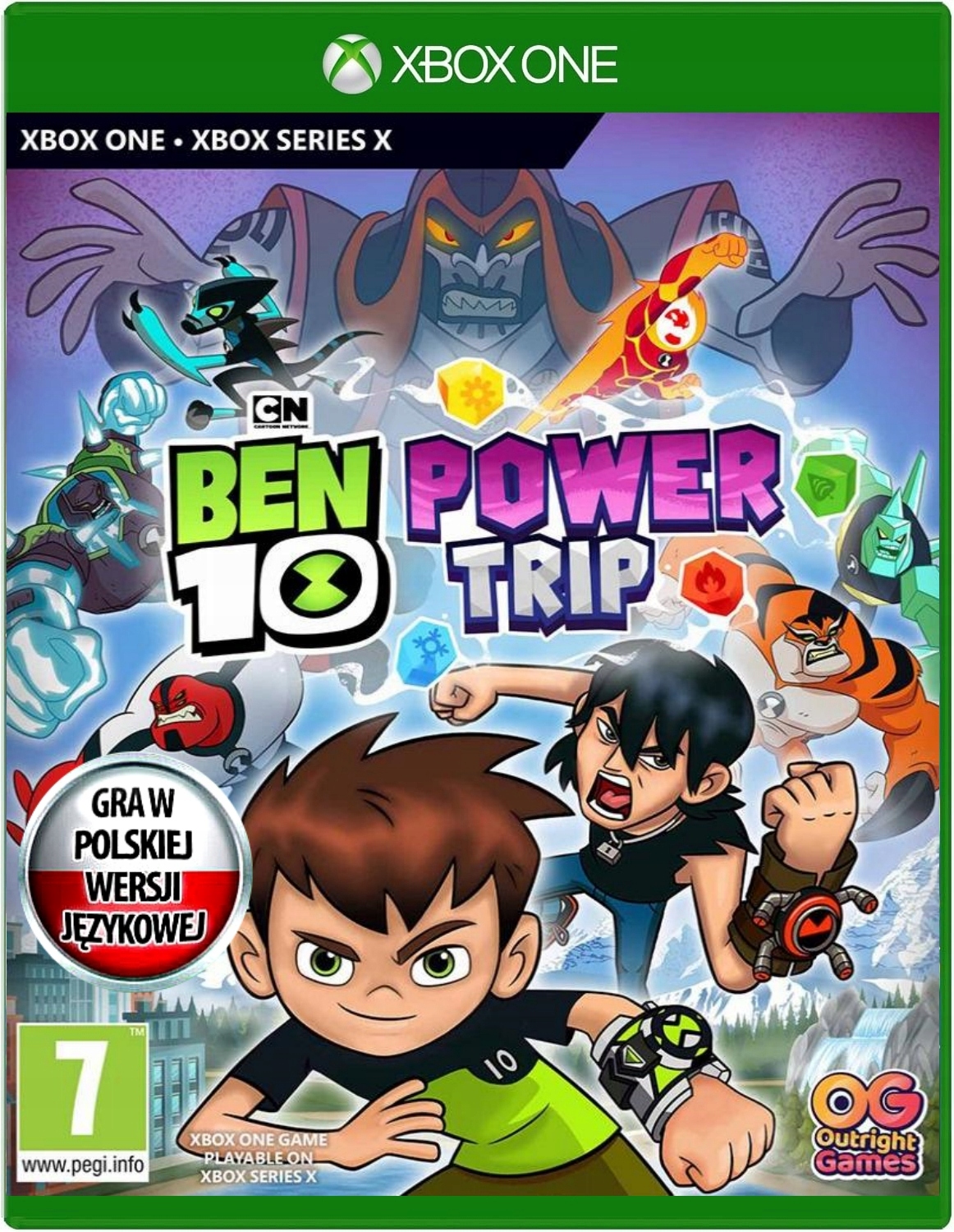 Ben 10 Power Trip Ben10 Wyprawa Po Moc Pl Xbox One Series X Płyta