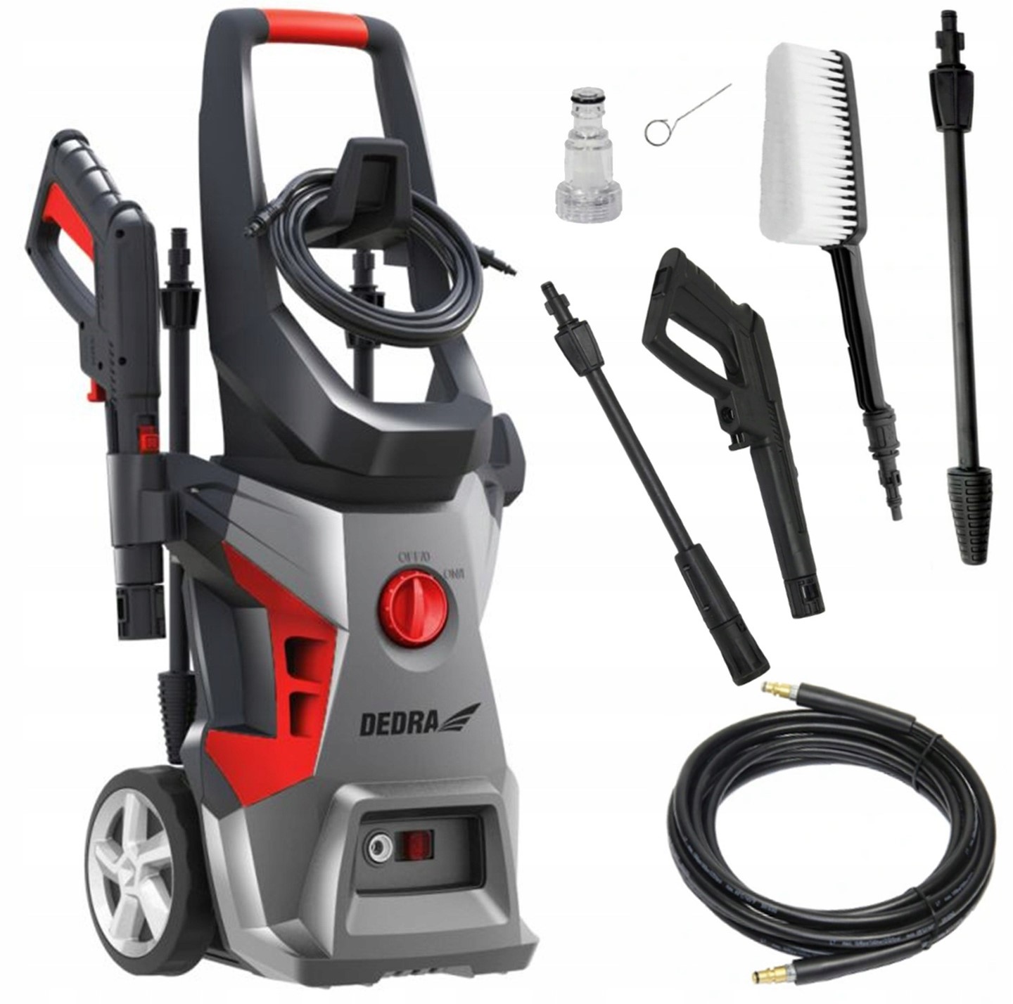 НАБОР ДЛЯ МОЙКИ ВЫСОКОГО ДАВЛЕНИЯ DEDRA 1700 ВТ DED8819