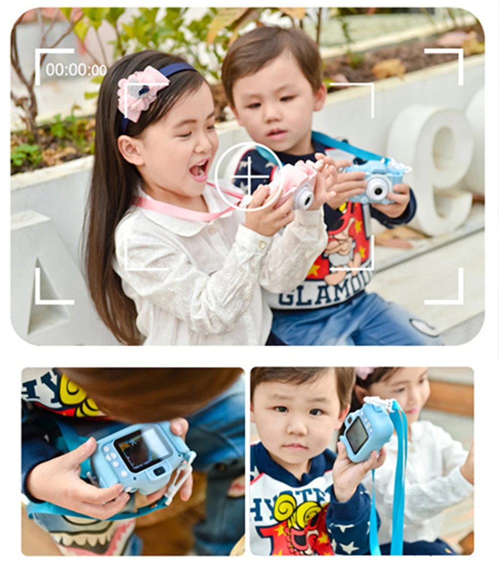 Aparat KOTEK dla dzieci kamera HD 5 gier, prezent! Kod producenta RONEBERG CAT KIDS CAMERA