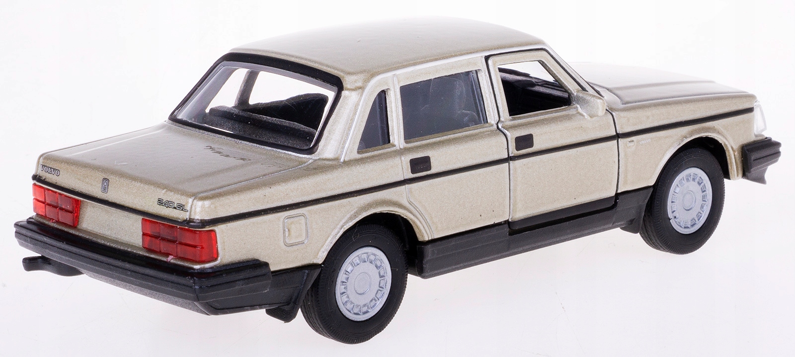 VOLVO 240 GL MODEL METALOWY WELLY 1:34/39 ZŁOTY Model VOLVO 240 GL