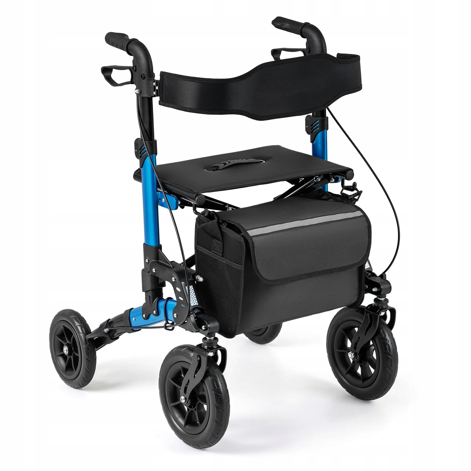 Balkonik z siedziskiem dla seniorów Rollator