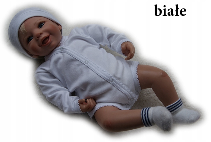 

Body rozpinane pajacyk długi rękaw 62 bawełniane