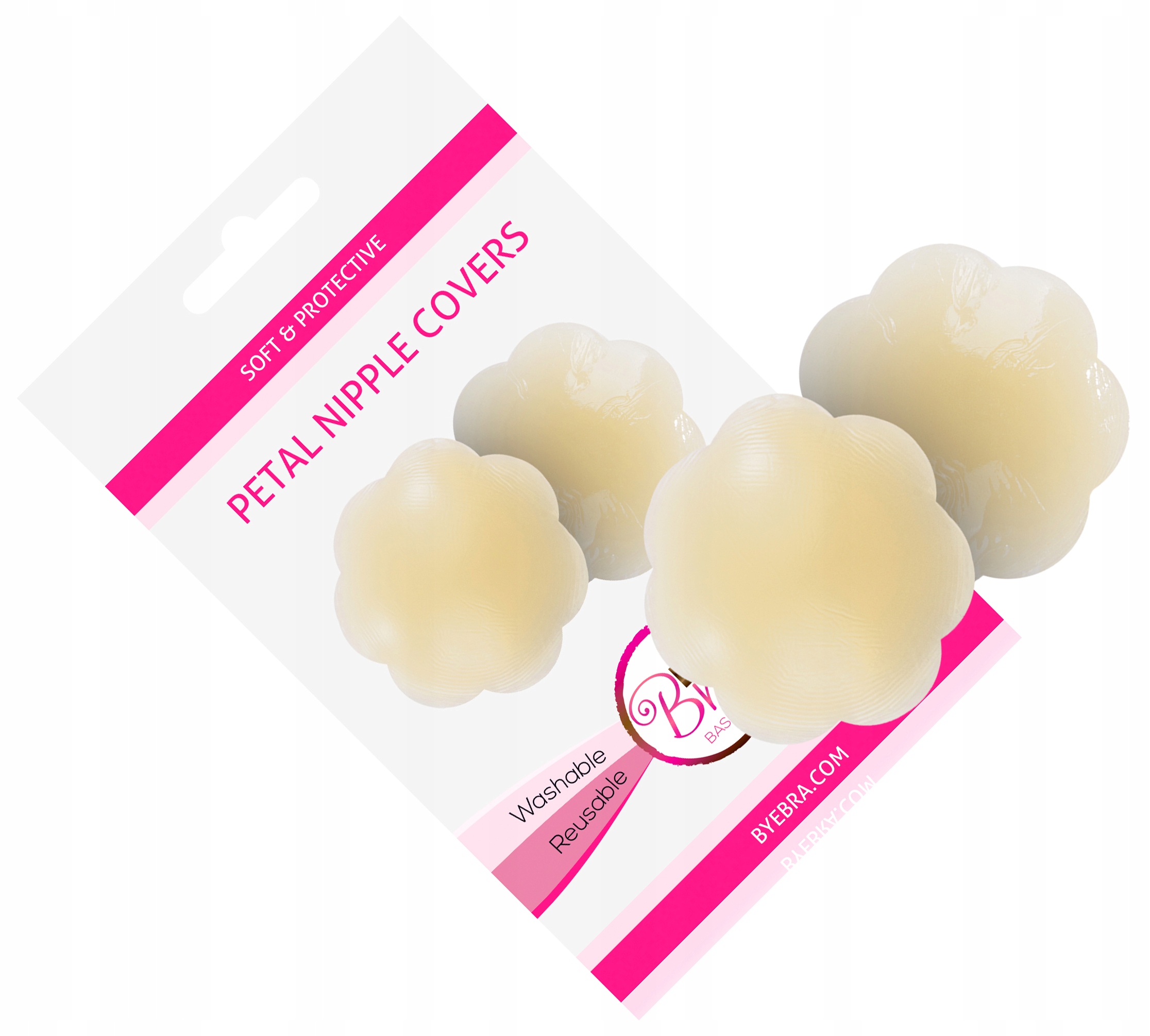 

Cieliste Bye Bra Petal Nipple Covers - Silikonowe
