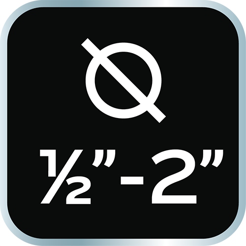 Obcinak do rur stalowych 12-50 mm Minimalna grubość cięcia 12 mm