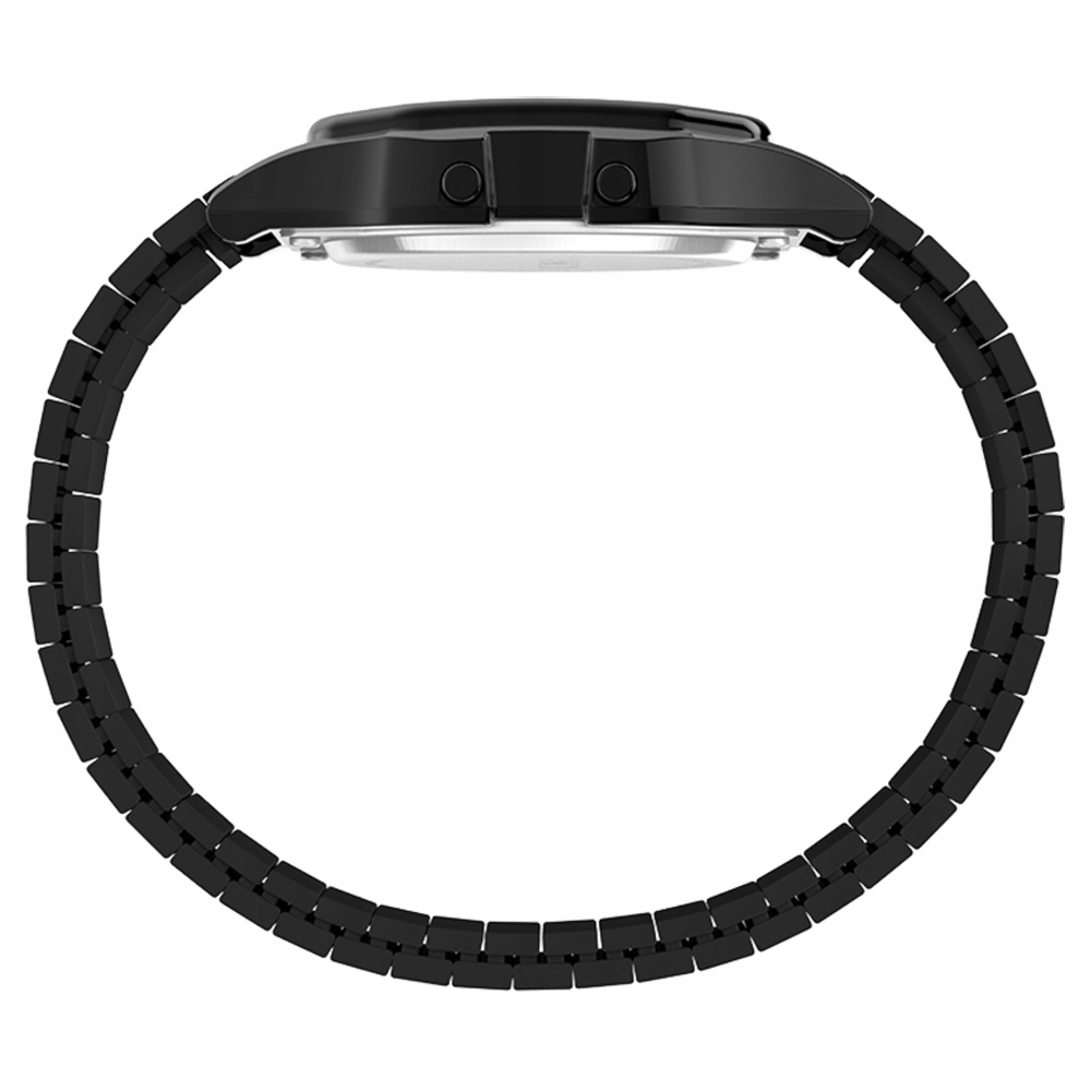 Zegarek Damski Timex TW2R67000 czarny Materiał paska stal