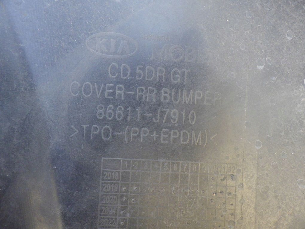 KIA CEED 3 III GT LINE HB 18- bumper rear