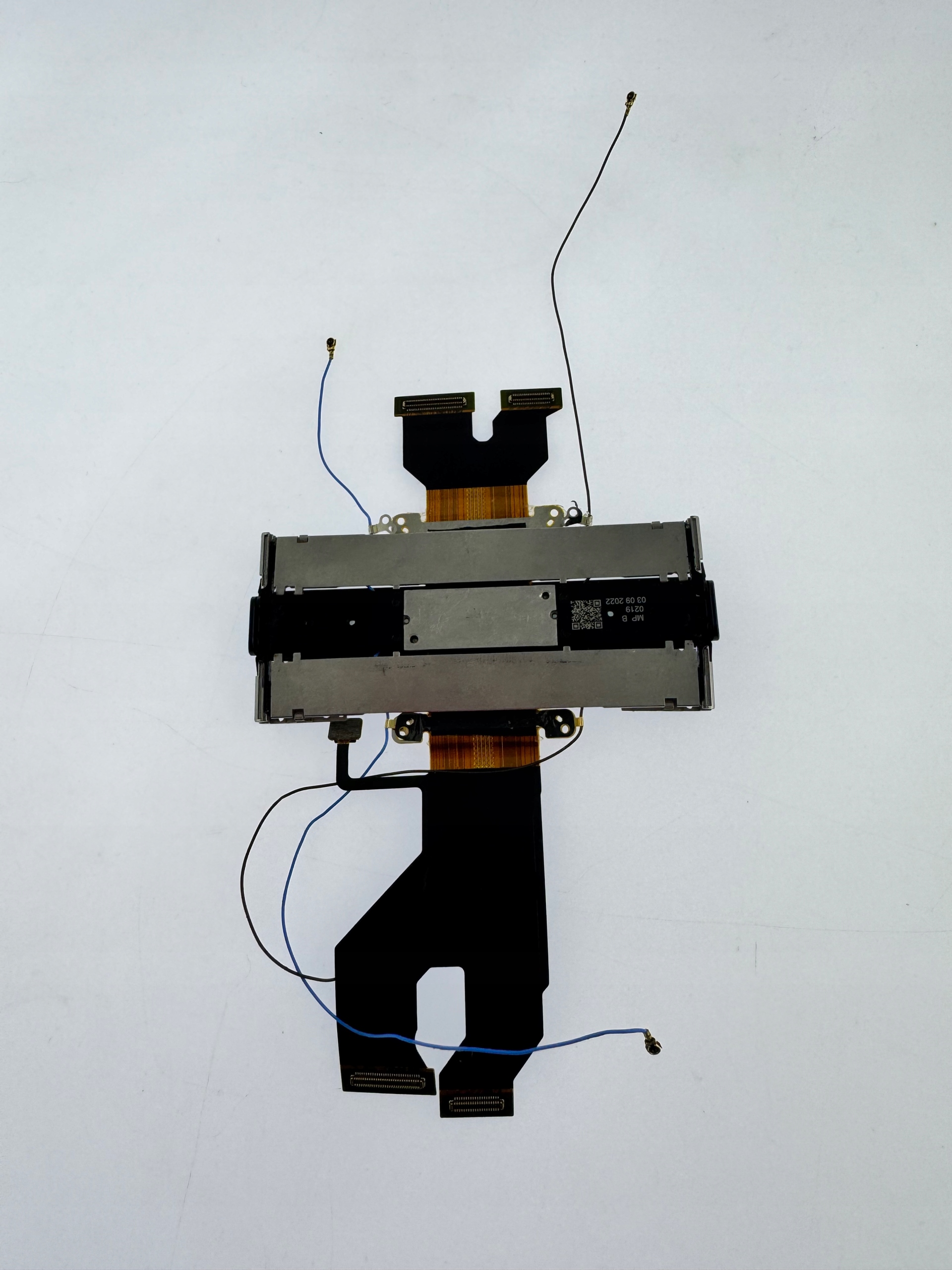 zawias główny z taśmami i antenami Motorola Razr 2022 XT225-1