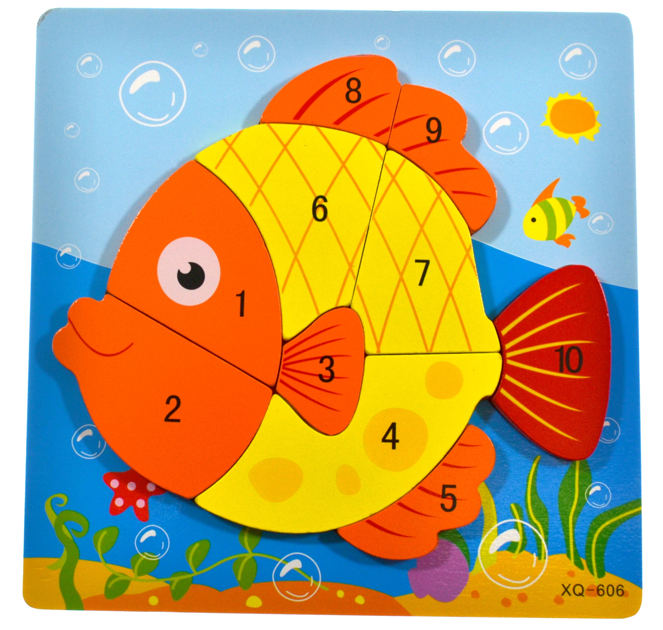 

Grube Edukacyjne Klocki Układanka Cyfry