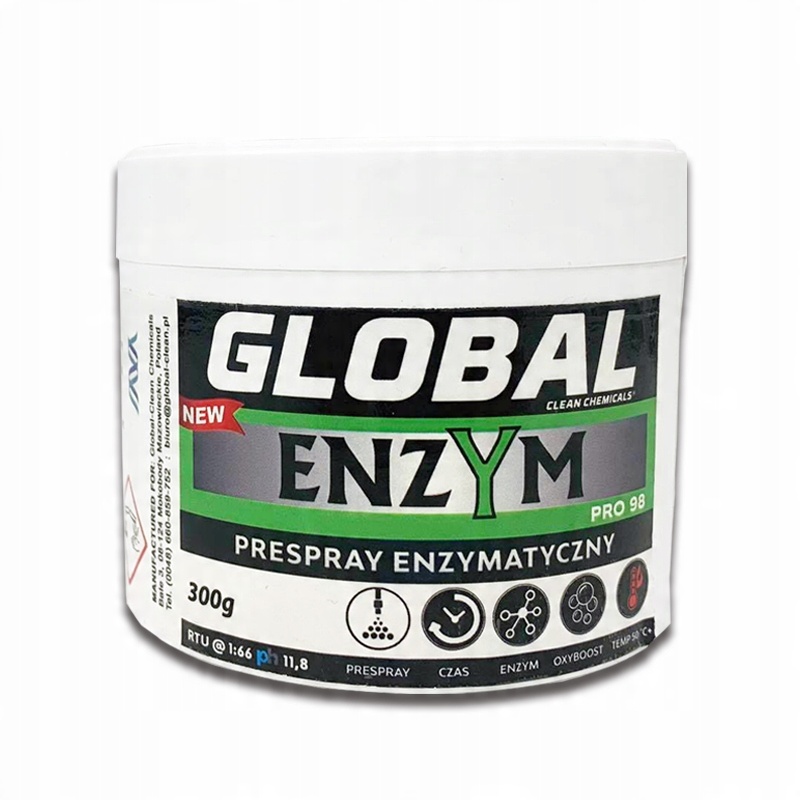 

Prespray enzymatyczny Global Enzym 300g PR4