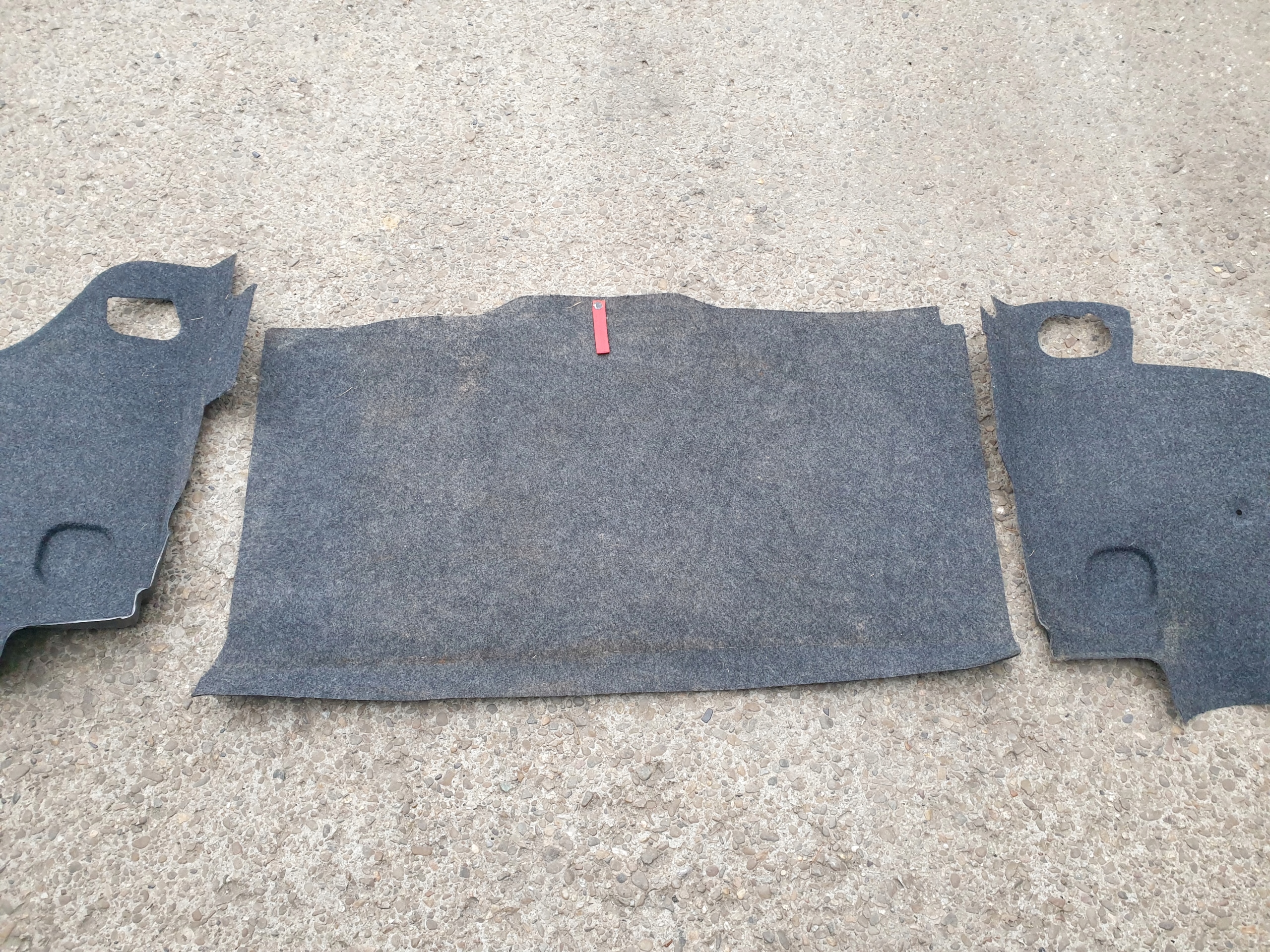 mats upholstery side boot FIAT PANDA III 3 2012- 4X4