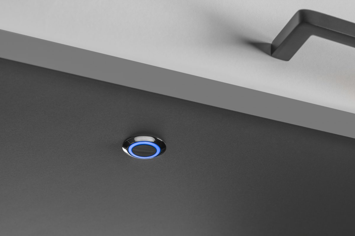 Włącznik dotykowy do taśm LED z ściemniaczem chrom GTV EAN (GTIN) 5901867143686