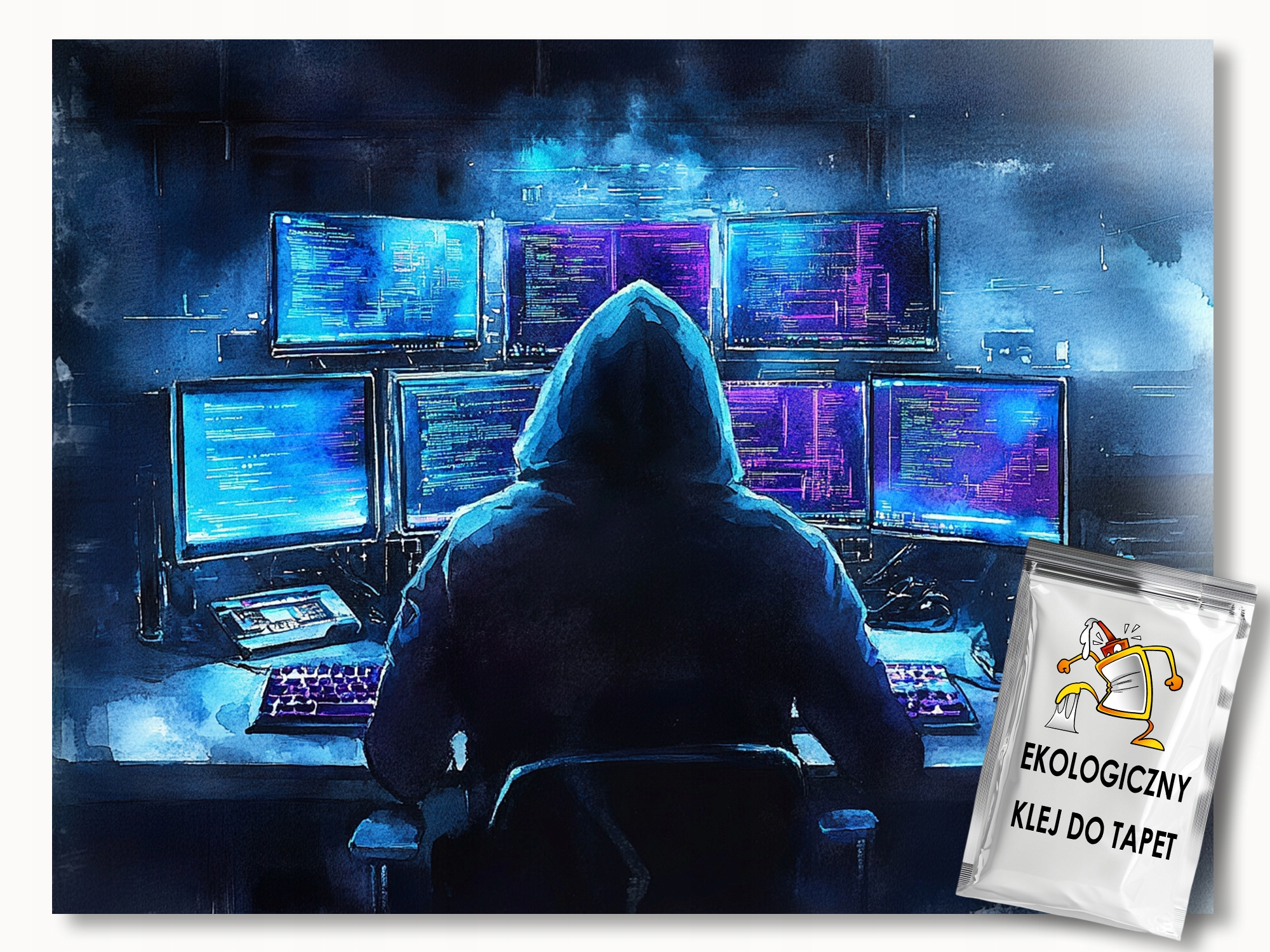 Fototapeta Flizelina It Počítač Program Kód Haker Cyber 416x290 130g