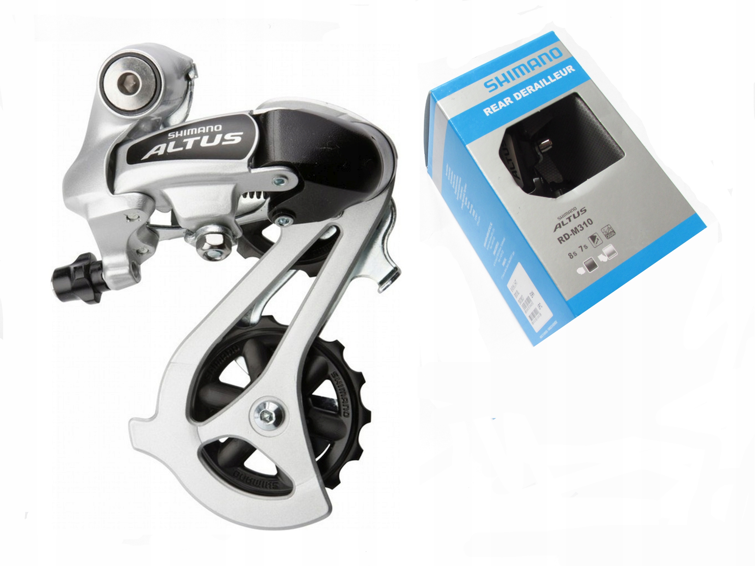 Przerzutka tył Shimano Altus RD-M310 Srebrna 7/8sp Box
