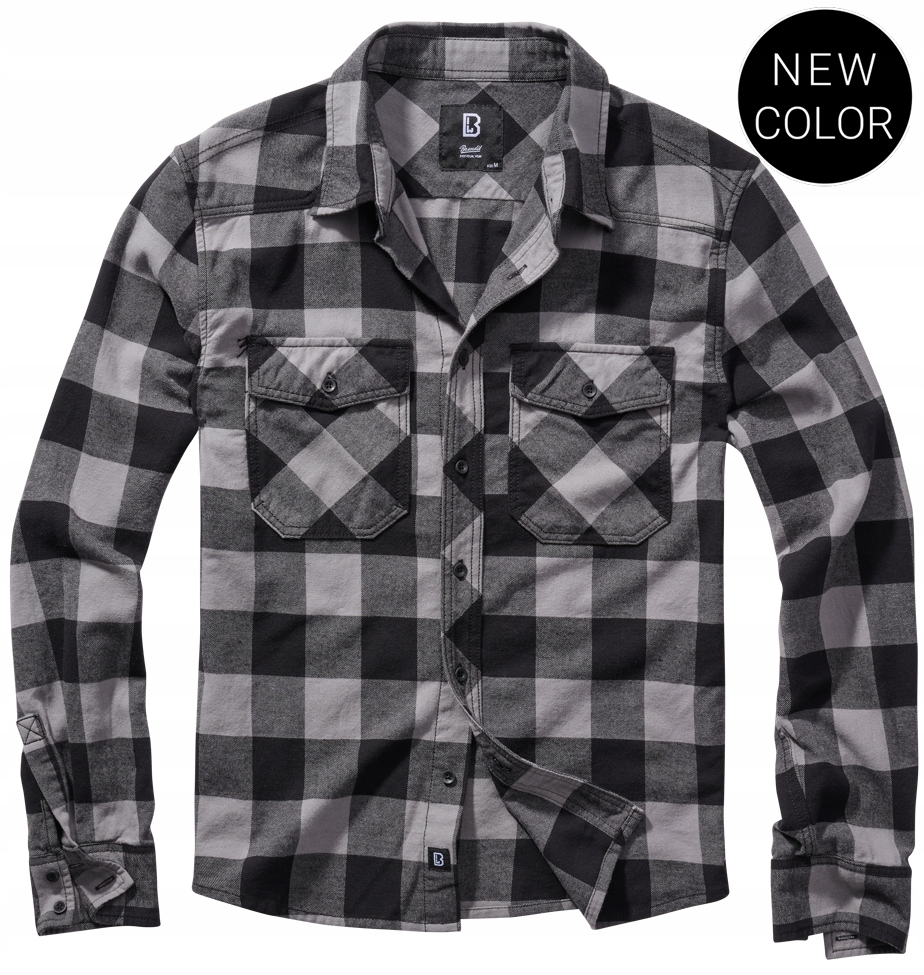 

Koszula Brandit Checkshirt black/charcoal XL