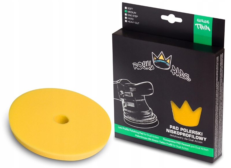 

Royal Pads Thin Medium Pad Gąbka Polerska 80mm