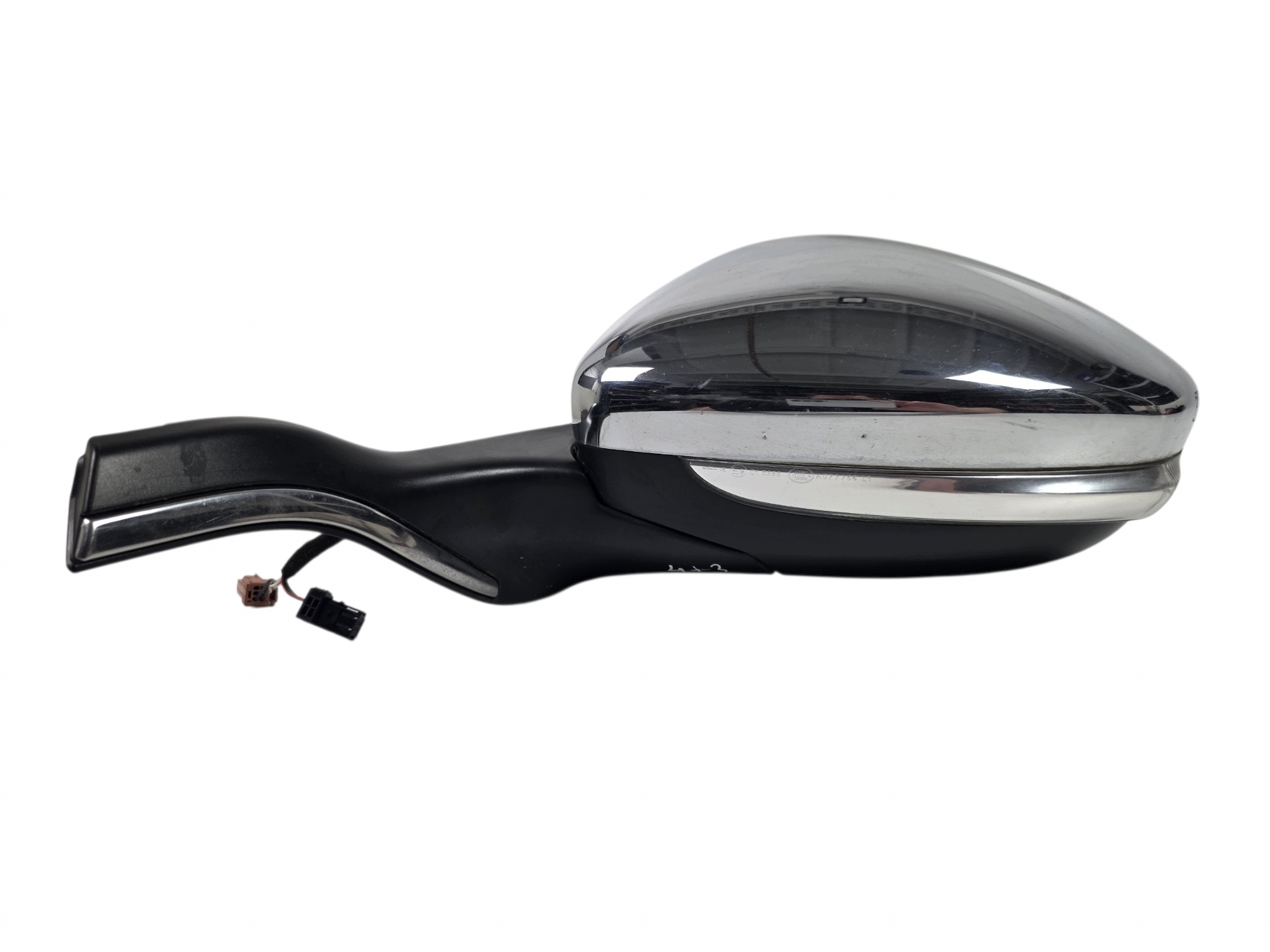 PEUGEOT 208 2013 mirror left 4 + 3 PIN ORG.