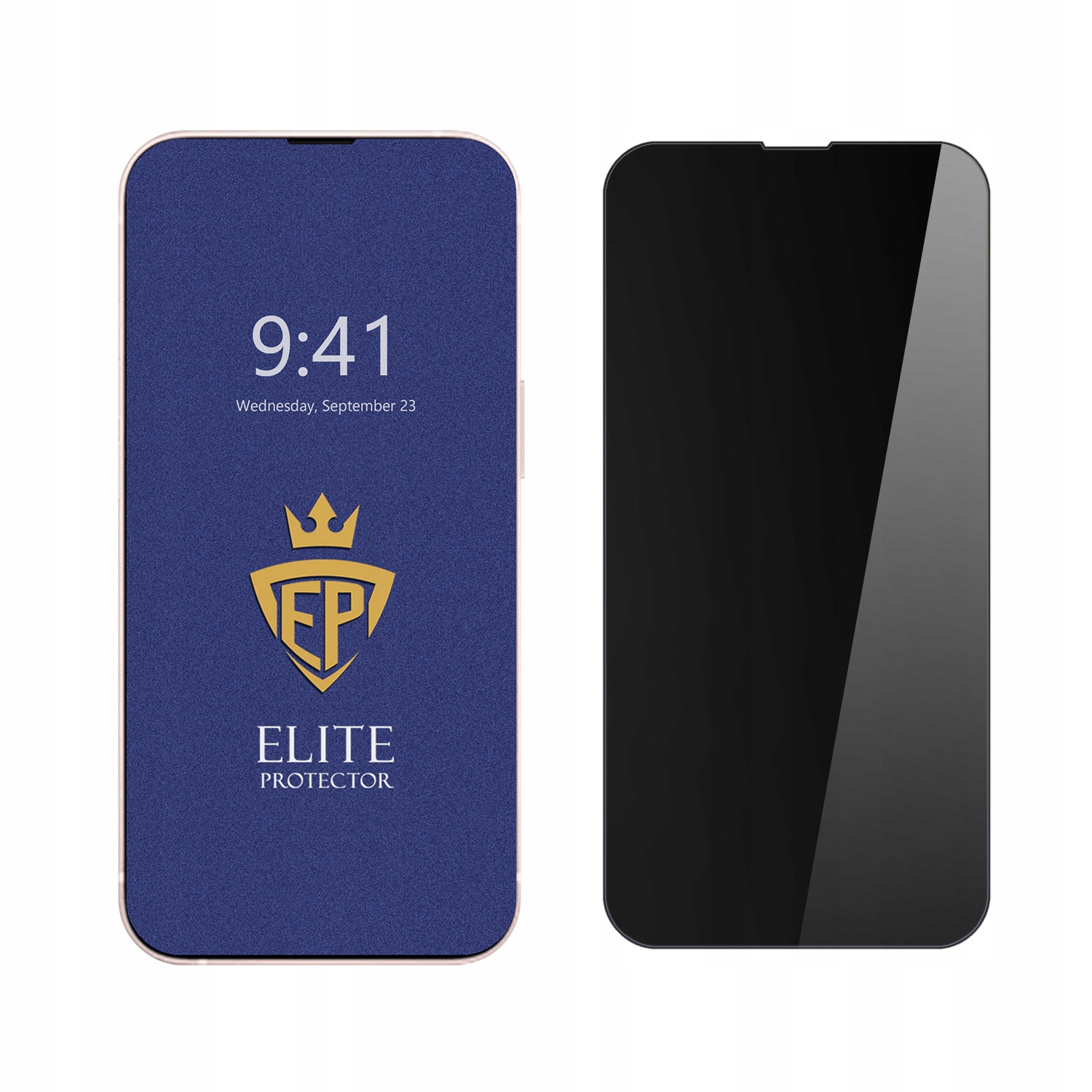 2v1 Fólie 5D Privacy Anti-spy Pro Apple Iphone 14 Matná Bez Otisků Originálu