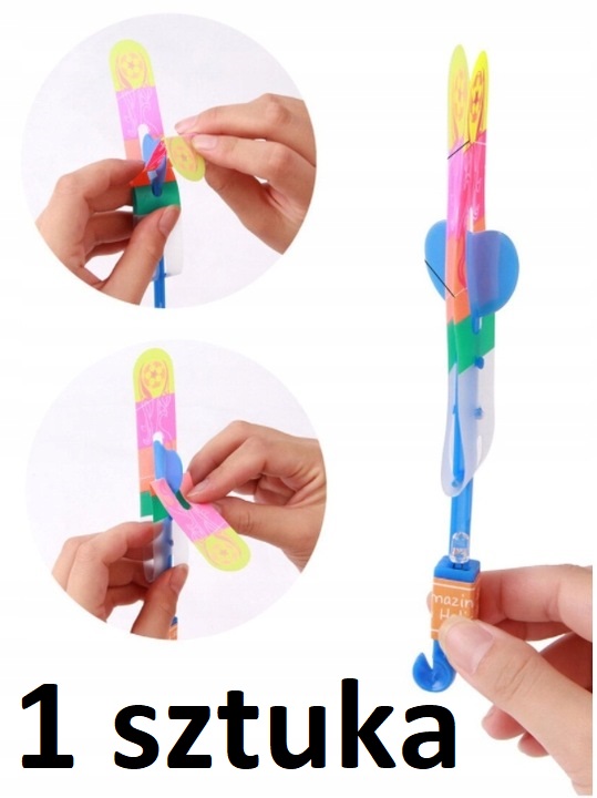 Świecąca Proca Led |Latająca Strzałka dla dzieci | 1 sztuka Marka Flashlight