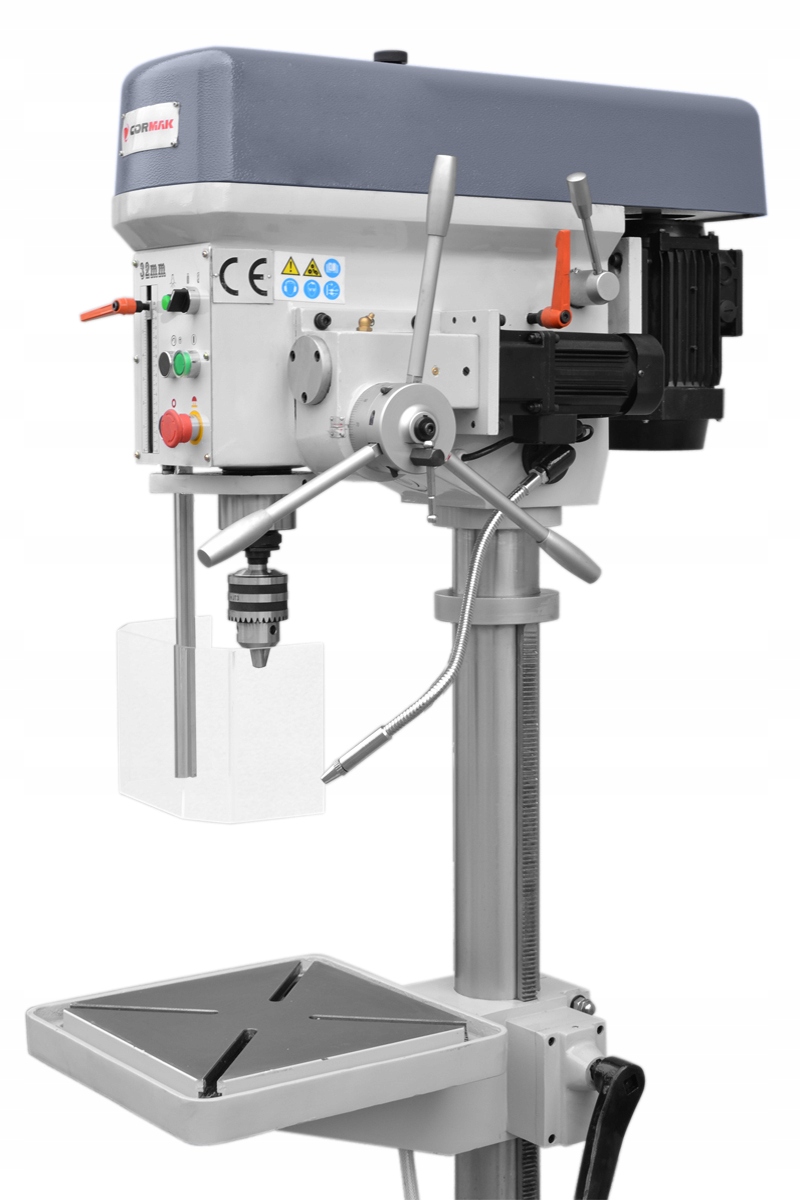 WIERTARKA KOLUMNOWA SŁUPOWA CORMAK WS32BGP GWINCIARKA 1.5Kw PROFESJONALNA Kod producenta WIERTARKA STOŁOWA SŁUPOWA CORMAK WS32BGP