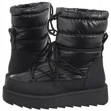 Tamaris Zimní Černé Sněhule S Platformovou Podrážkou 41 6AC