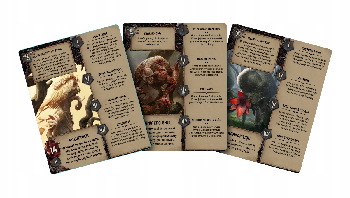 DODATEK DO GRY WIEDŹMIN: STARY ŚWIAT - NA TROPIE POTWORÓW (EDYCJA POLSKA) Maksymalna liczba graczy 5