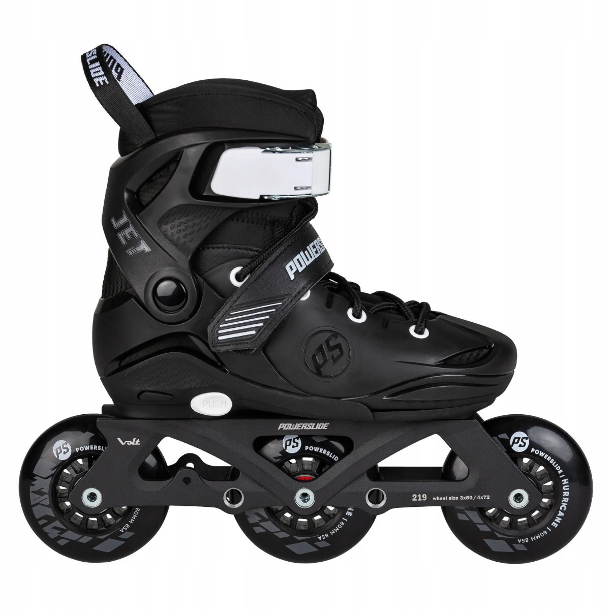 Rolki Powerslide Jet Pro Black 31-34