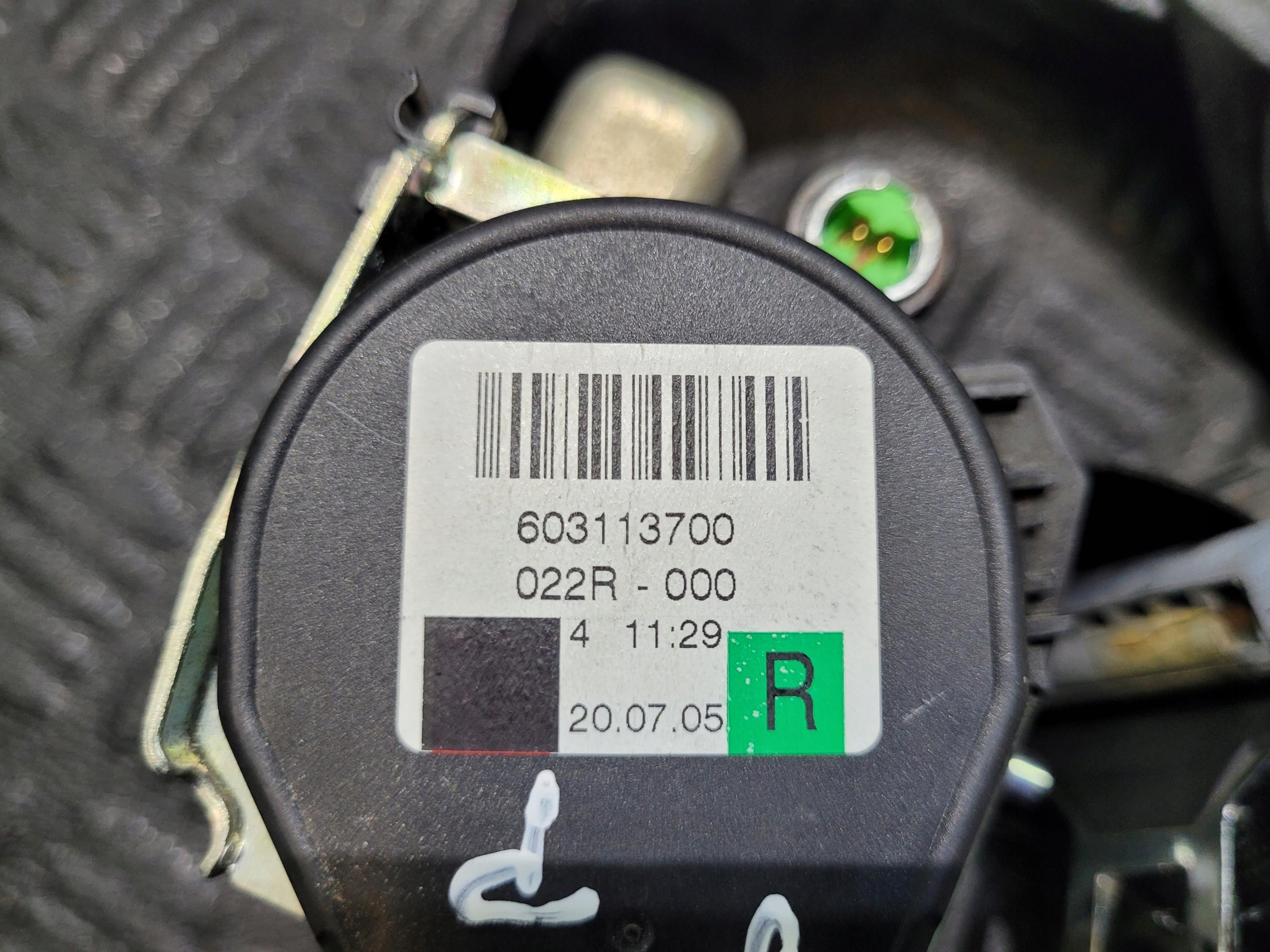 Gurten Sicherheits links PORSCHE BOXSTER CAYMAN S 987