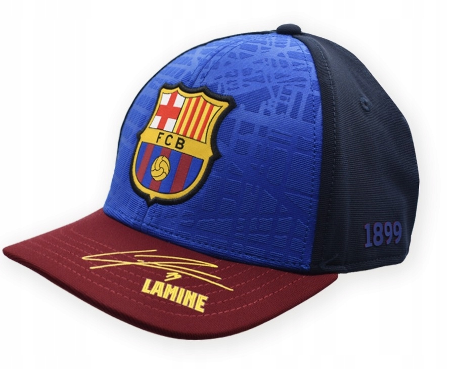 Czapka z daszkiem Fc Barcelona Fcb Lamine Yamal regulowana 1899 685