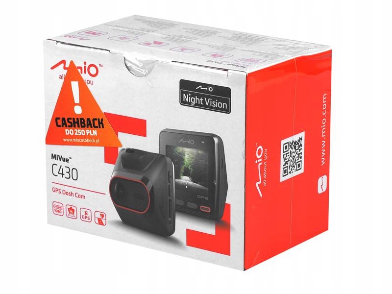 PS MIO MiVue Wideorejestrator C430 Model MiVue C430