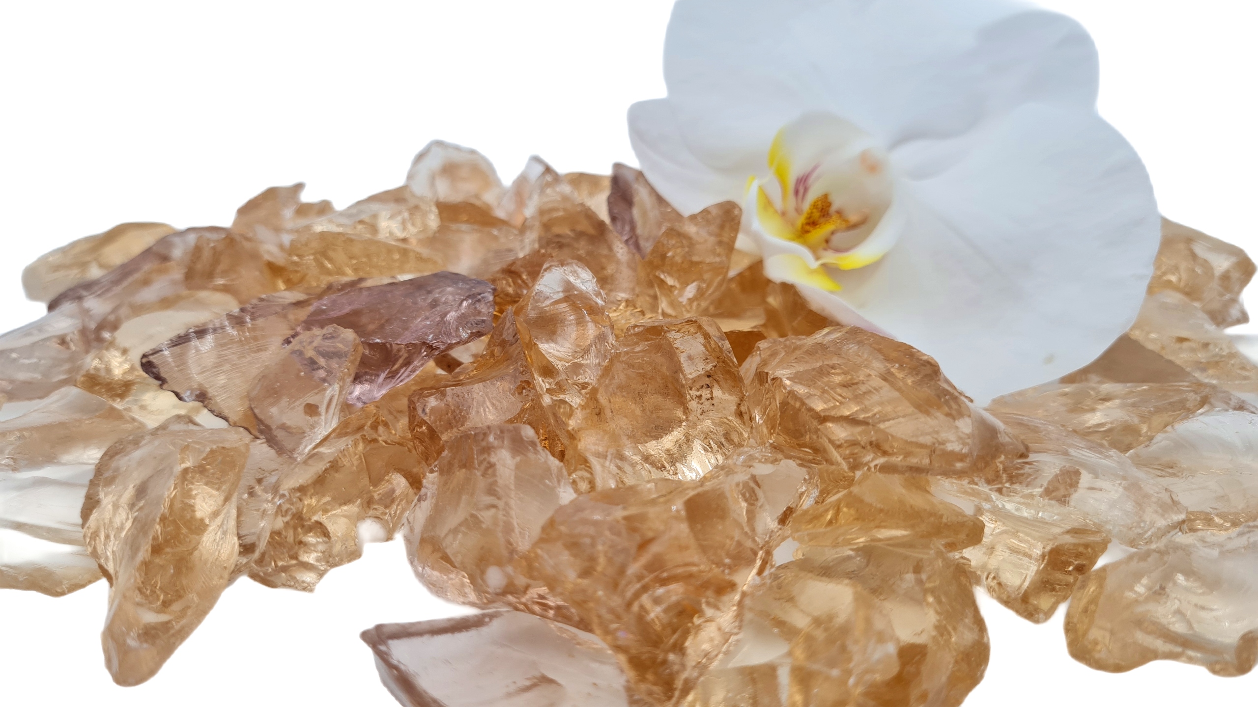 BRYŁY SZKLANE KAMIEŃ KARMEL LAWA SZKŁODO GABIONÓW 1kg 1-2cm Kolor dominujący inny