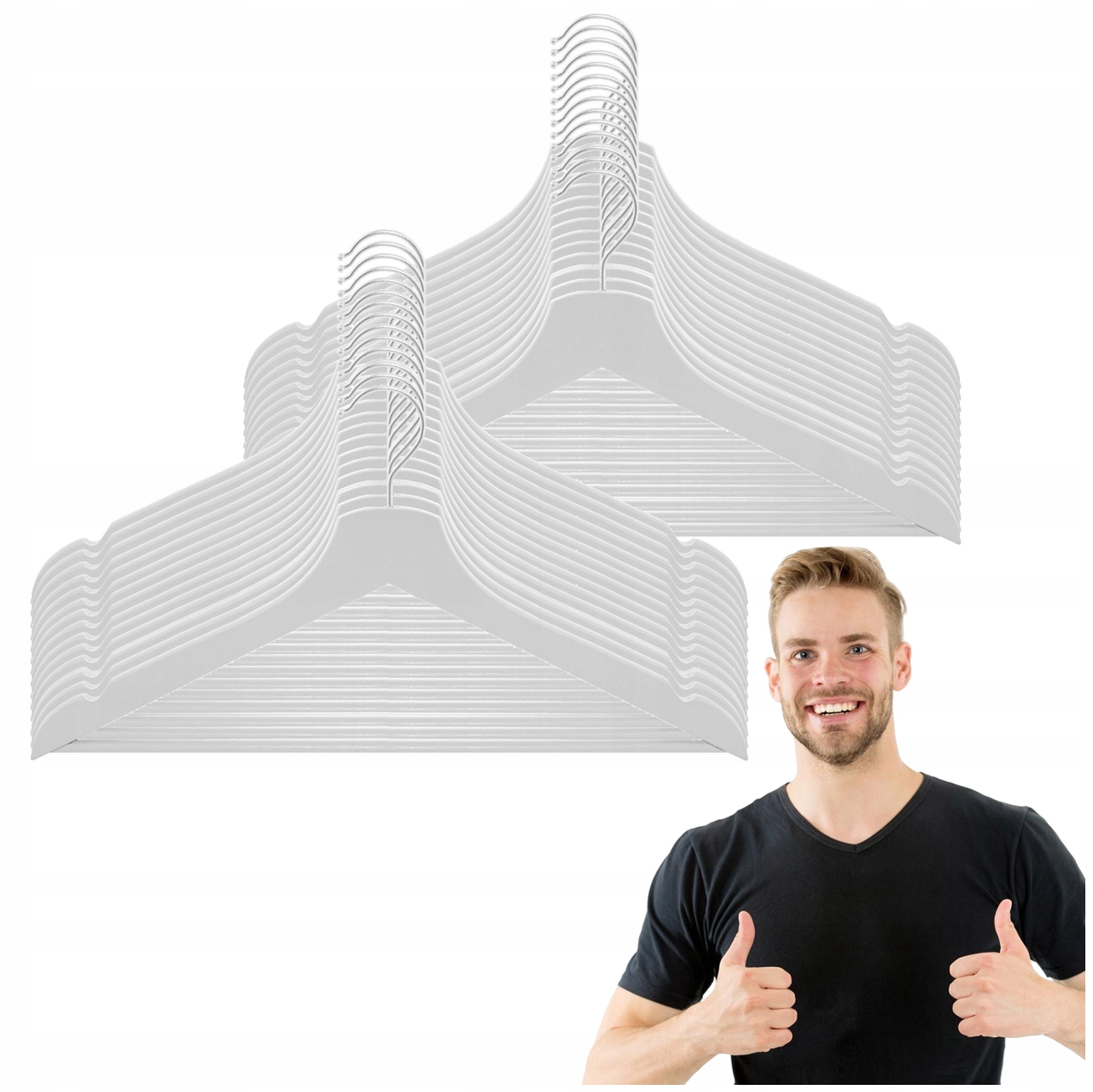 Věšáky Na Oblečení Dřevěné Oblečení Set x30 Skříně Do Předsíně