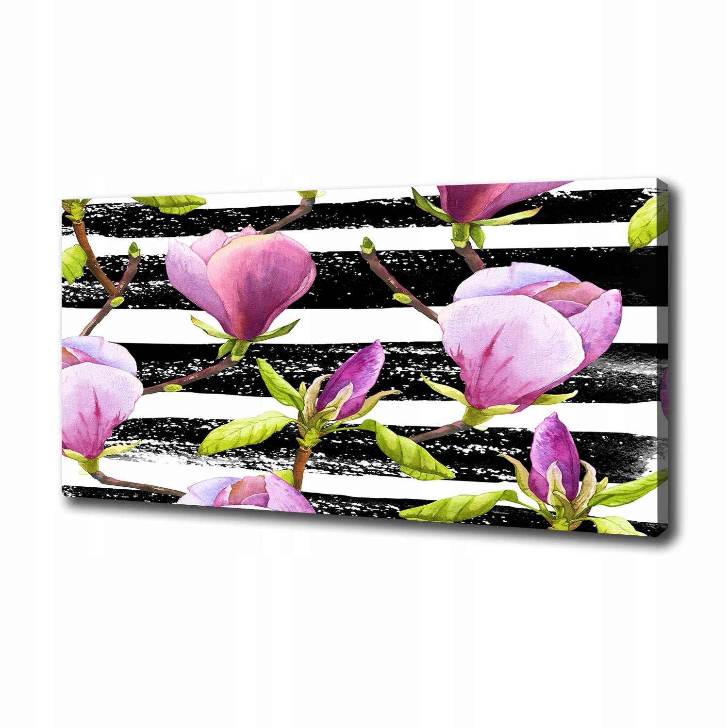 

Foto obraz na płótnie Magnolia paski 100x50 cm