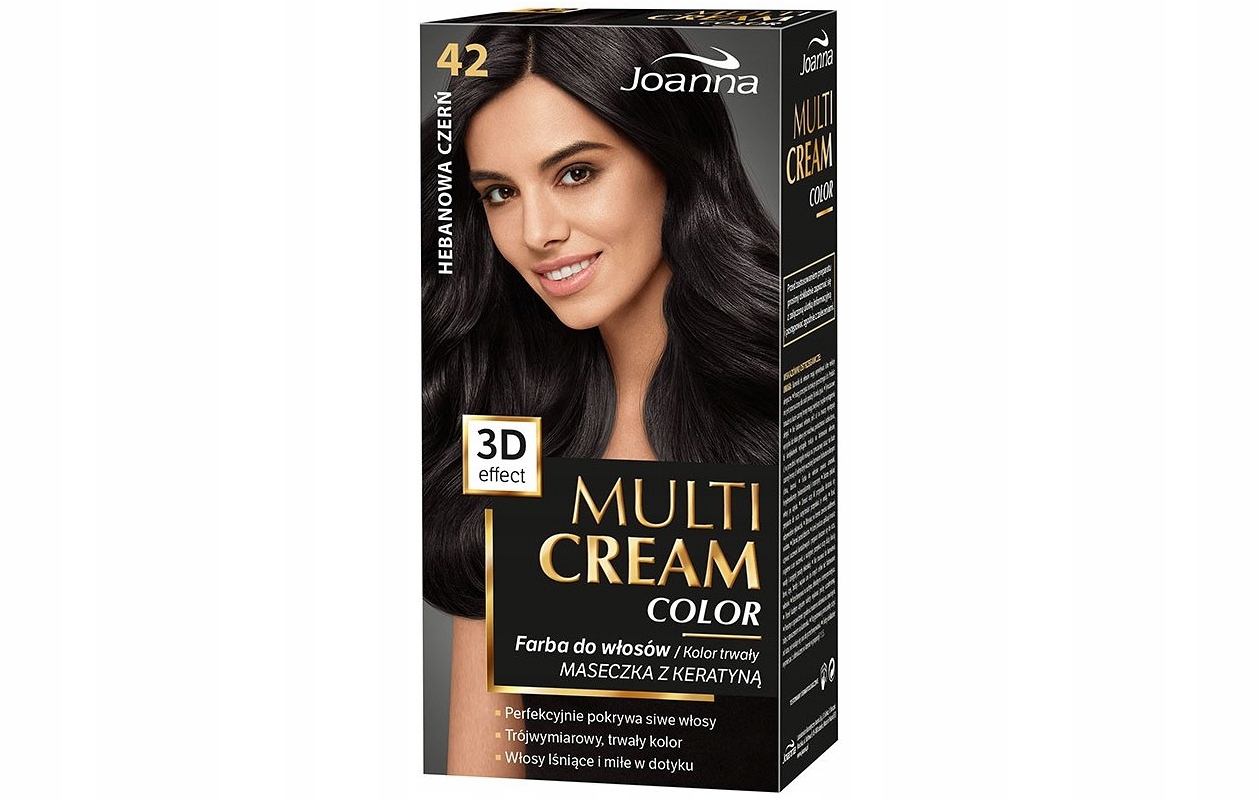 

Joanna farba Multi 42 hebanowa czerń