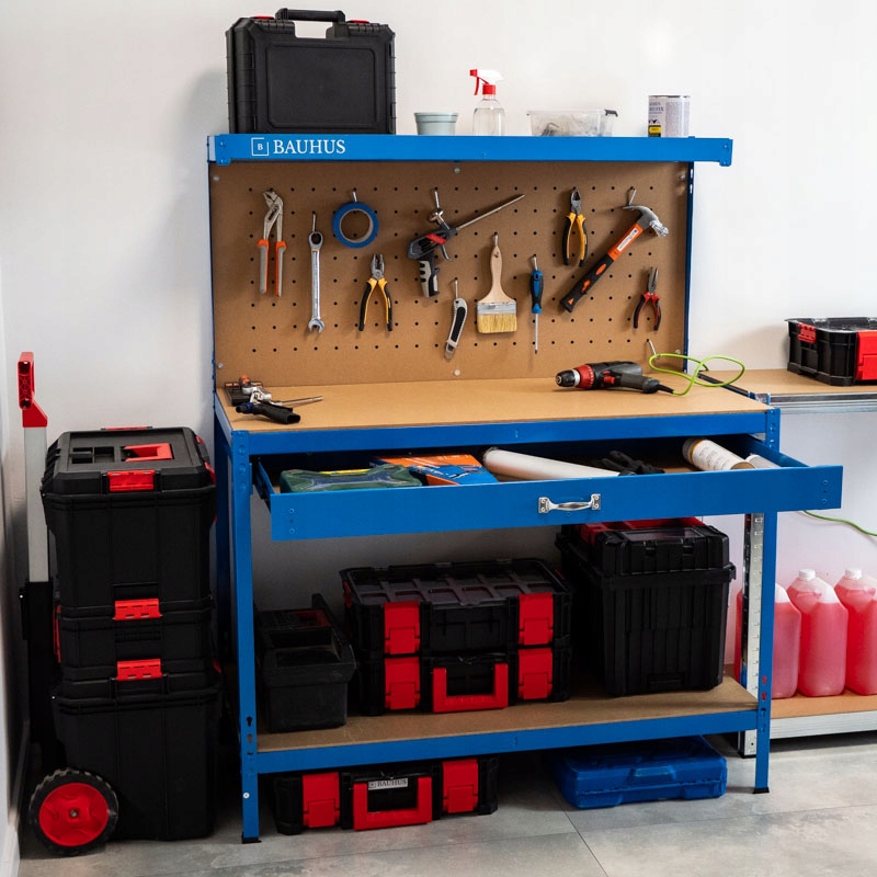 STÓŁ WARSZTATOWY ROBOCZY NARZĘDZIOWY GARAŻ BLAT HAKI EAN (GTIN) 5904441502602