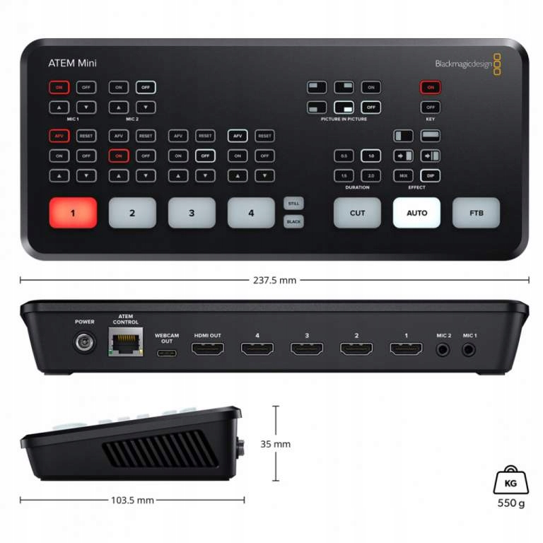 ATEM mini Marka Blackmagic