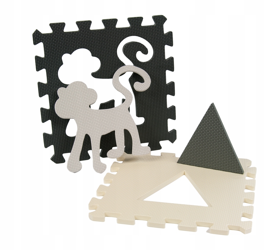 DUŻA MATA PIANKOWA 2w1 PUZZLE 3D 36 EL 140x140 cm Płeć chłopcy dziewczynki