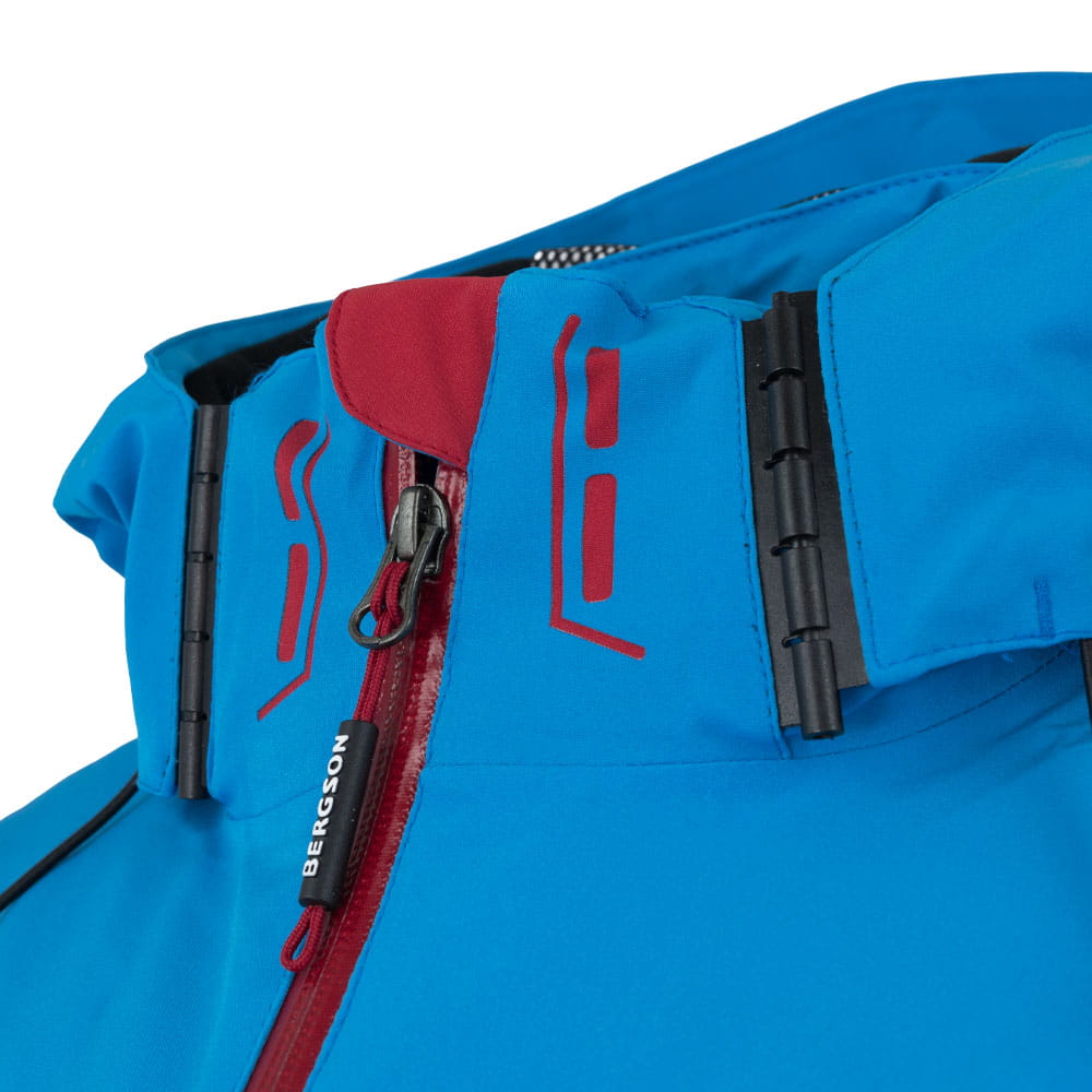 Męska kurtka narciarska BERGSON RIVALRY STX BLUE # XXL Materiał dominujący Syntetyczne