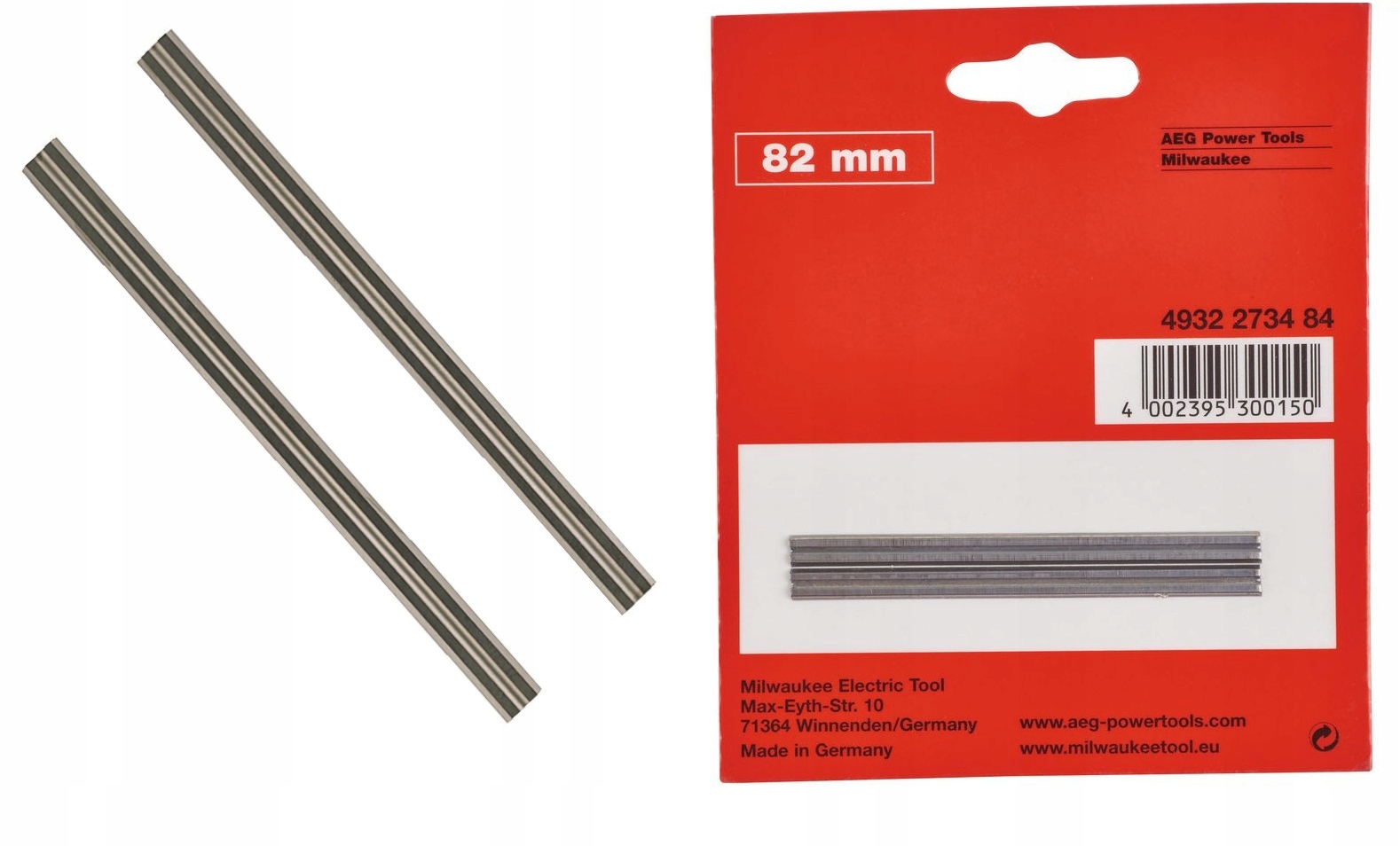 

Ostrze Noże do struga 82 mm Milwaukee, 2 szt