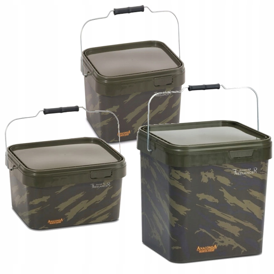 Anaconda Zestaw Wiader Z Pokrywą Freelancer