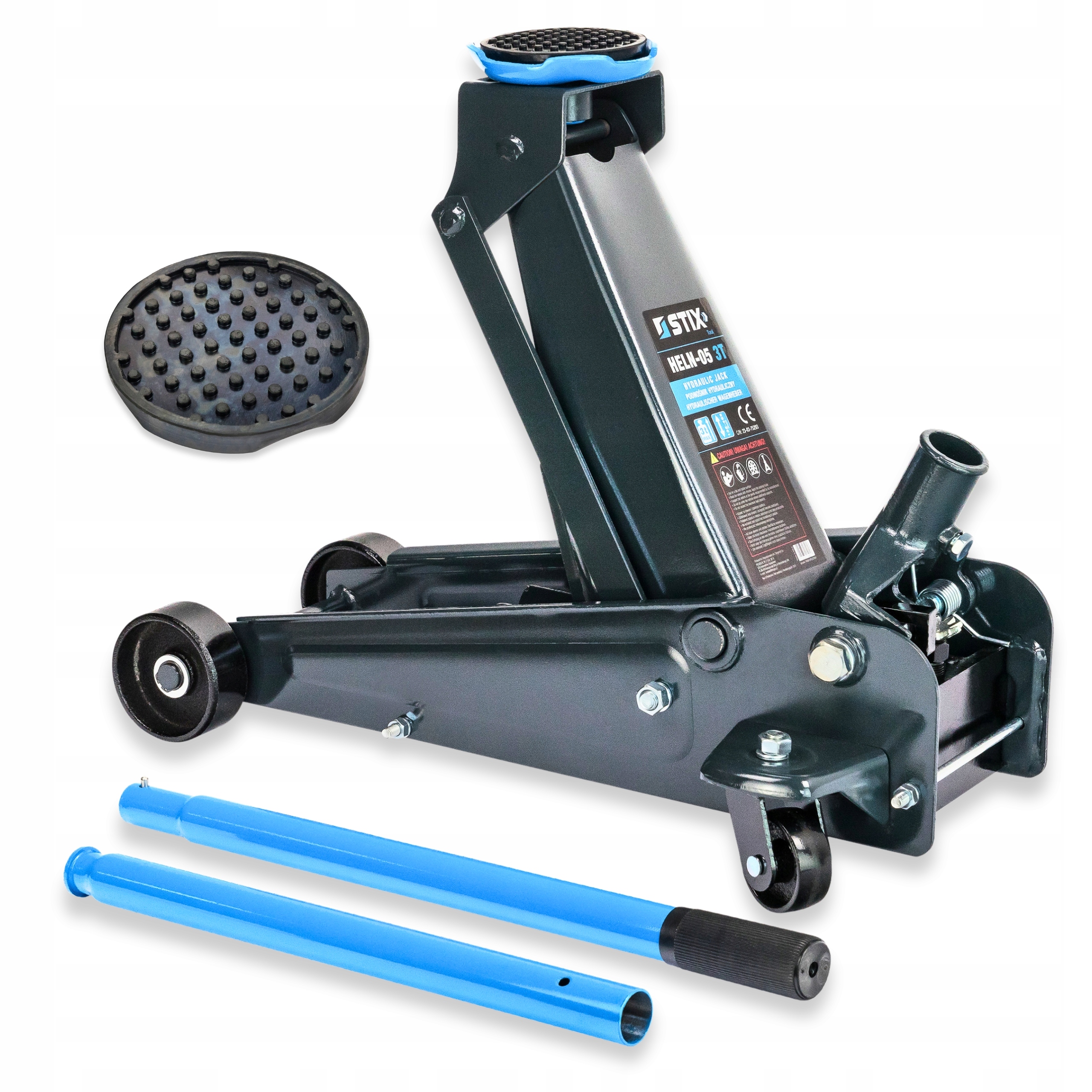 Hydraulický Zdvihák Do Auta Žaba 3 Tony, Bodový Pák, Guma Stix