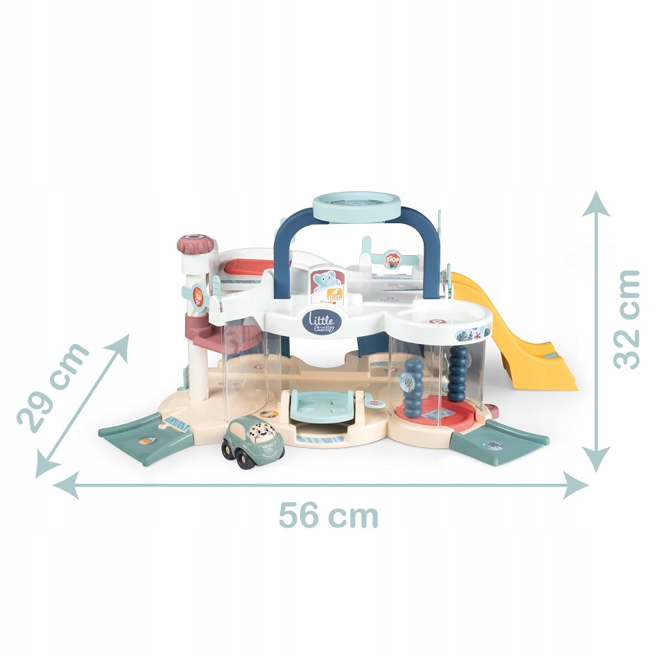 PIERWSZY GARAŻ VROOM PLANET AUTO HELIKOPTER SMOBY Wiek dziecka 18 m +