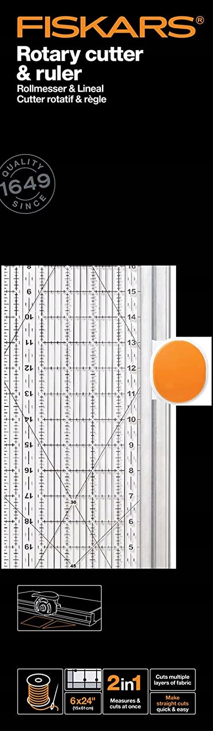 GILOTYNA Z OBROTOWYM OSTRZEM 6'X24 1014651 FISKARS Marka Fiskars