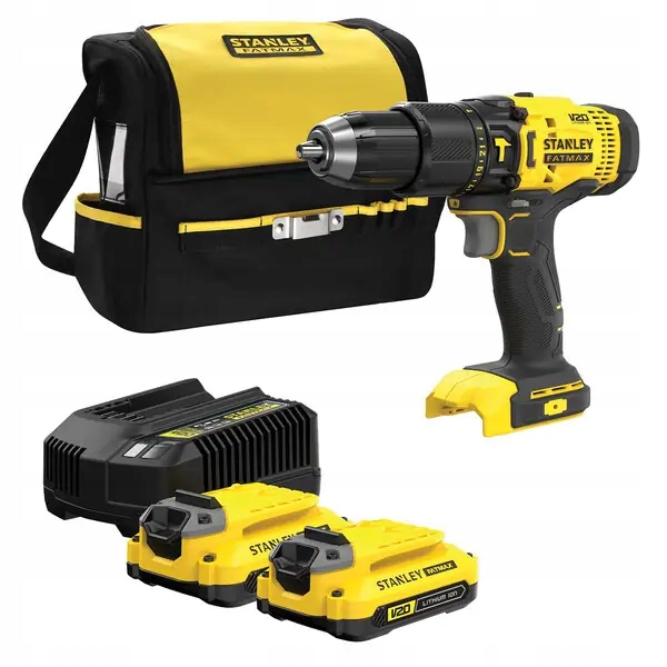 SFMCD711C2S Aku Vrtačka s příklepem 18V Stanley Fatmax V20