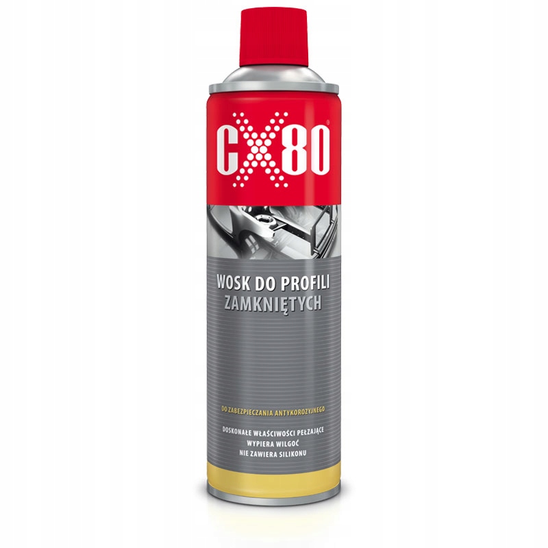 

CX-80 wosk do profili zamkniętych 500 ml