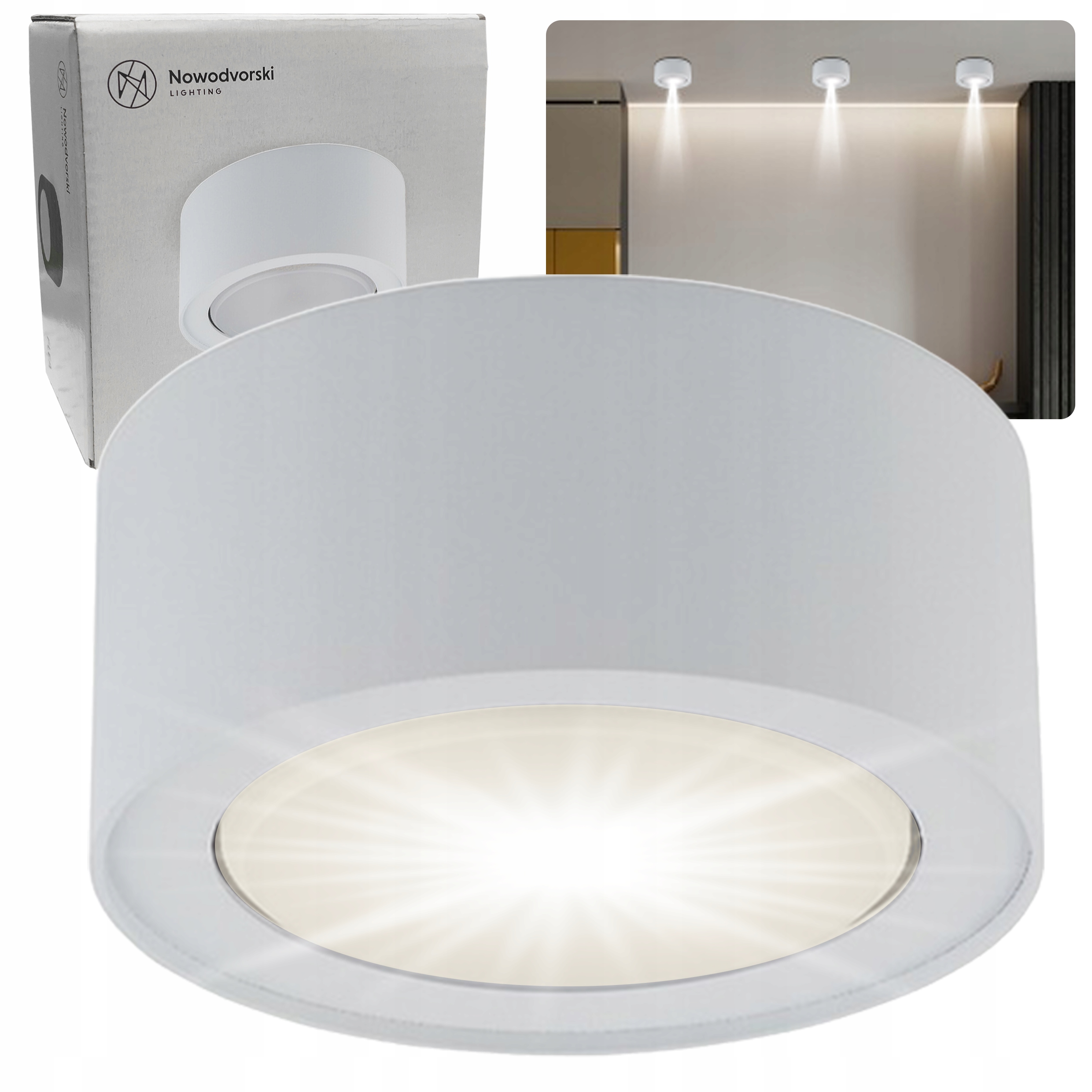 Nástěnná Bodová Lampa Flea 12W Nowodvorski