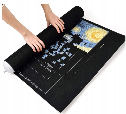 MATA DO UKŁADANIA PUZZLI SCHOWAJ ZŁOŻONE 3000 elementów ROLKA DO PUZZLI EAN (GTIN) 4901051820981