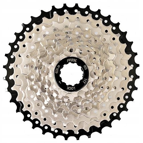 Kaseta Prox 10-RZĘDOWA 11-36z Srebrno-czarna Hg Mtb Szosa Trekking