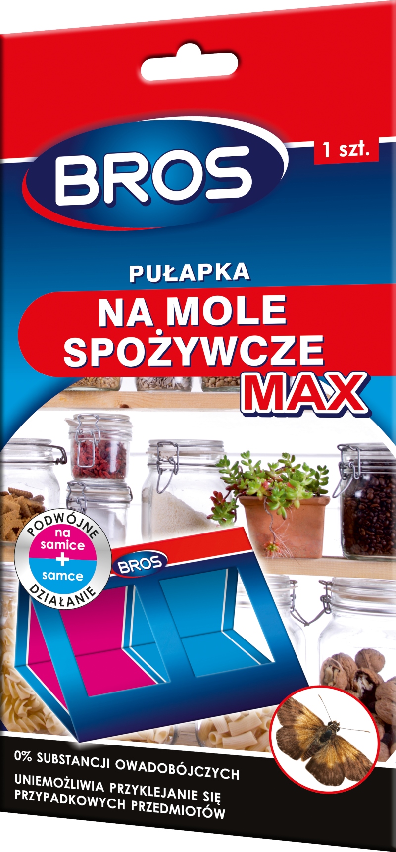 

Bros Lep Pułapka Na Mole Spożywcze Max