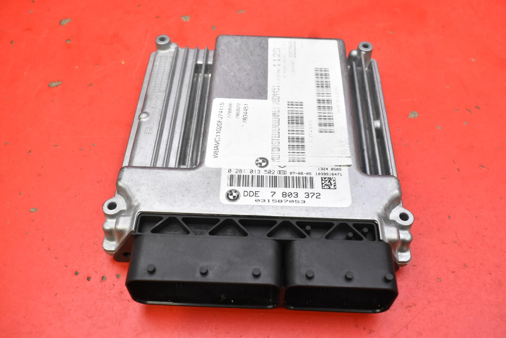 control unit computer of the engine 7803372 BMW E90 E91 2.0 D 122 KM 04-10