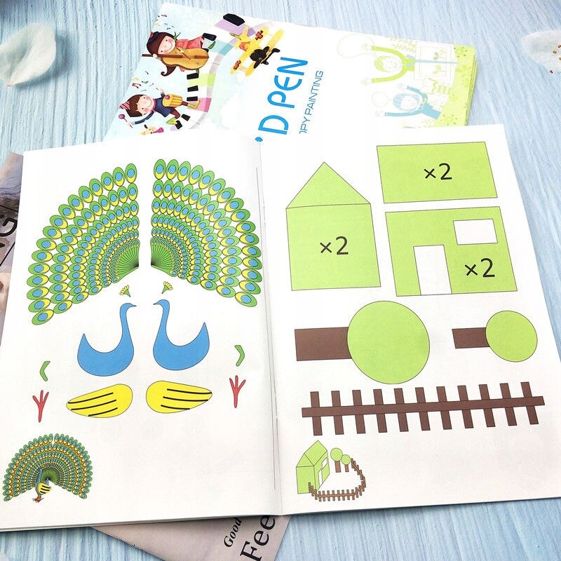 KSIĄŻKA Z SZABLONAMI DO DŁUGOPIS 3D DRUKOWANIE 40 STRON Producent Xtech